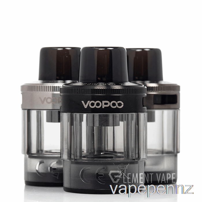 VOOPOO PNP-X Replacement Pods [DTL] Black VAPE NZ